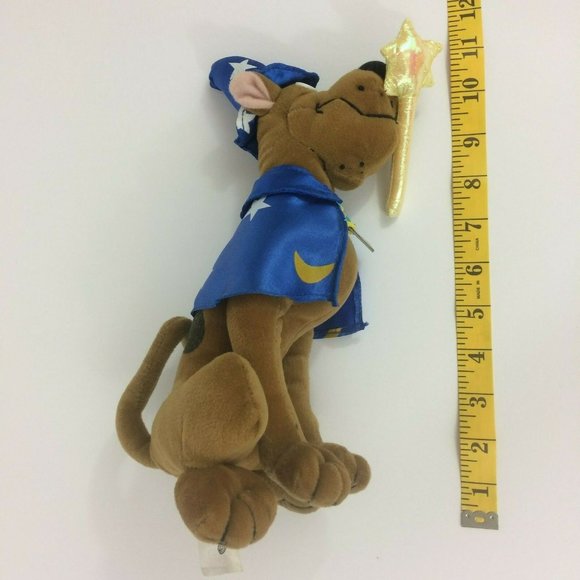 Scooby Doo Wizard Magician Plush 12" Stuffed Animal Toy Network Magic Cape Stars - Picture 12 of 12